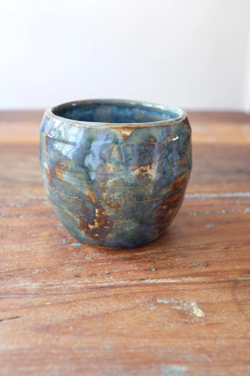 Multi-Color Hand Made Ceramic Planter