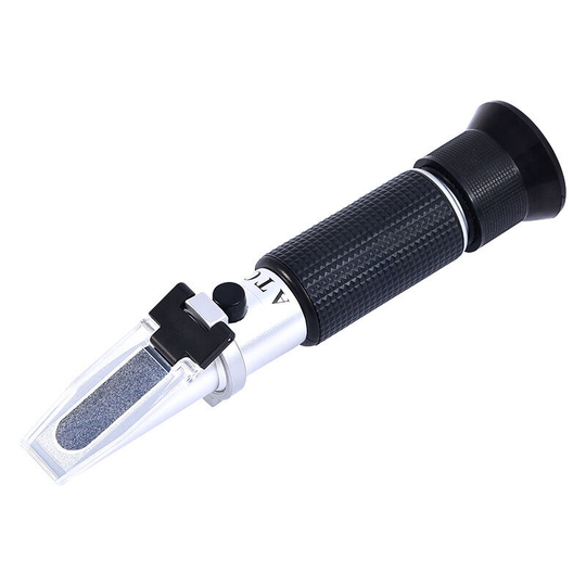 Refractometer 0-100% salt Manual refractometer to determine the content