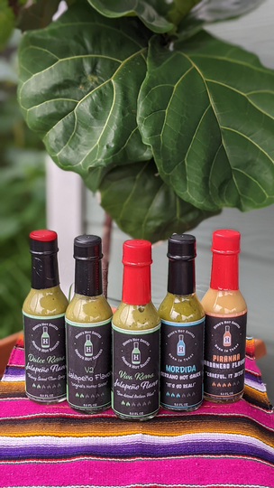 Flavor Perfecta Jalapeno/Habanero/Serrano Hot Sauce Kit - Hugo'shotsauces/Jalapeno Habanero Serrano