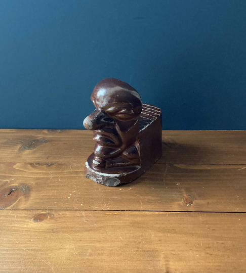 Antique Victorian Salt Glazed Stoneware "Mr Punch