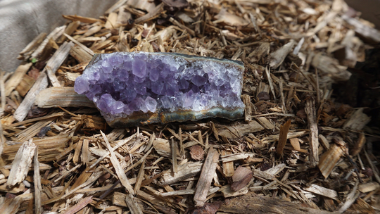 Amethyst Geode #412 | Crystals Deep Purple Gemstone Chakra Stones Wicca Witchcraft Collectable Metaphysical