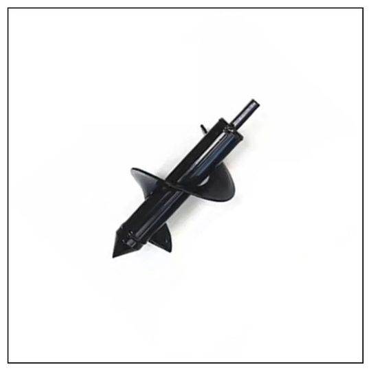 Muff - Scarifier Bit, Ground Drill, Electric Drill Auger, Garden Planting Soil Drill Bit, 18cm