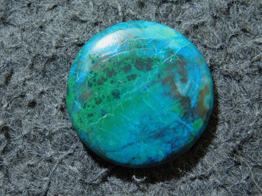 Chrysocolla Cabochon Gemstone 100 % Natural Loose Stone Wirewrapping Jewelry Making 62 Ct 33 X Mm # 1428
