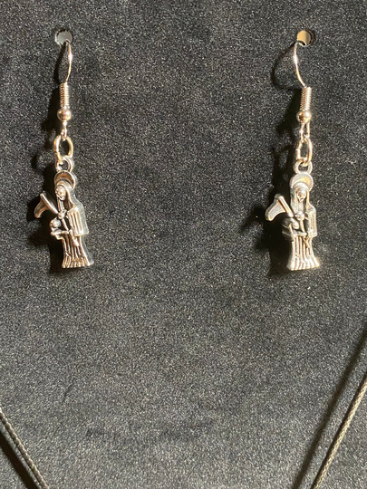 Santa Muerte Earrings