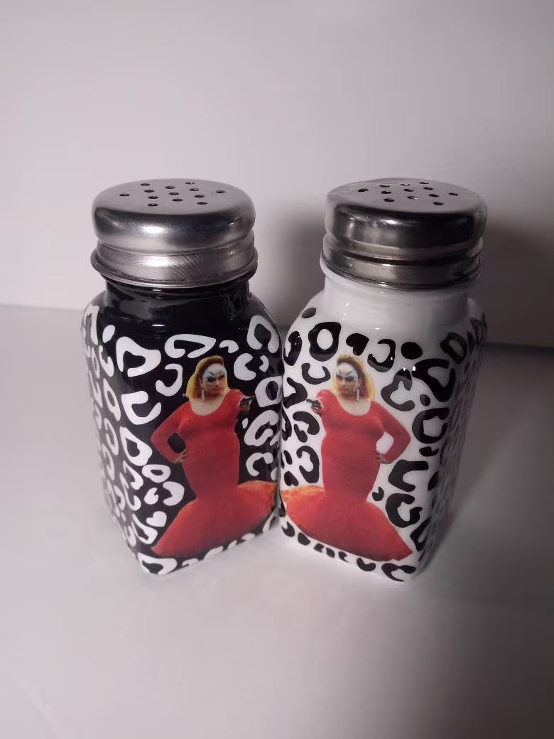 John Waters Divine Salt & Pepper Shakers