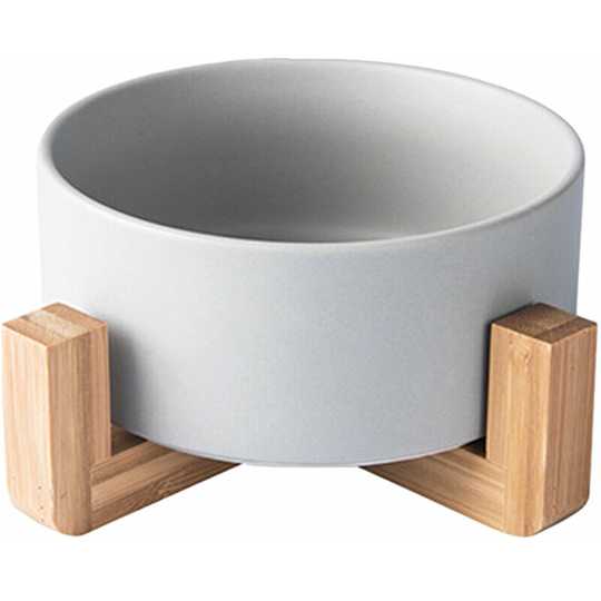 Qersta - Plant Pot Succulent Planter with Stand Hydroponic Plant Pot with Legs Vegetable Herbs Ceramic Planters Cylinder Flower Pot Storage Container