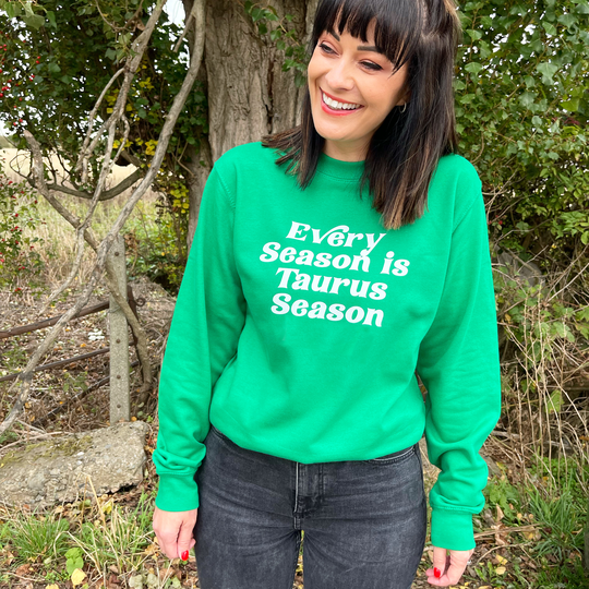 Personalised Every Season Zodiac Starsign Sweatshirt