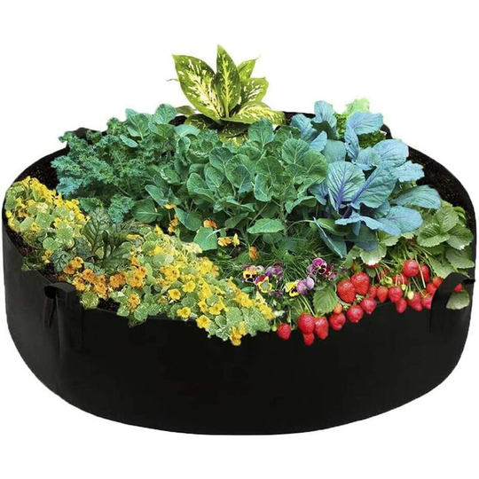 Plant Bag - 5pcs 13 Gallon Nonwoven Fabric Plant Bags Garden Plant Bags for Potatoes Vegetables