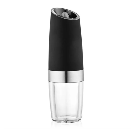 Osqi - Electric Salt and Pepper Mill, Gravity Activated Automatic Electric Salt Mill Adjustable Coarseness Ceramic Mechanism One-Handed Electric
