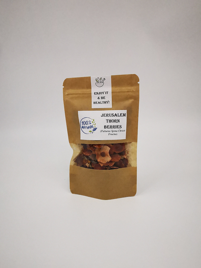 Organic Jerusalem Thorn Berries | Paliurus Spina Christi Fructus
