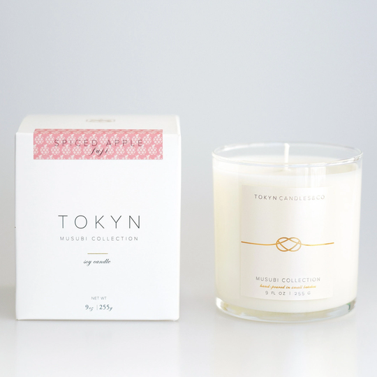 Seasonal Exclusive Spiced Apple Soy Candle - Hand-Poured Handmade Gift