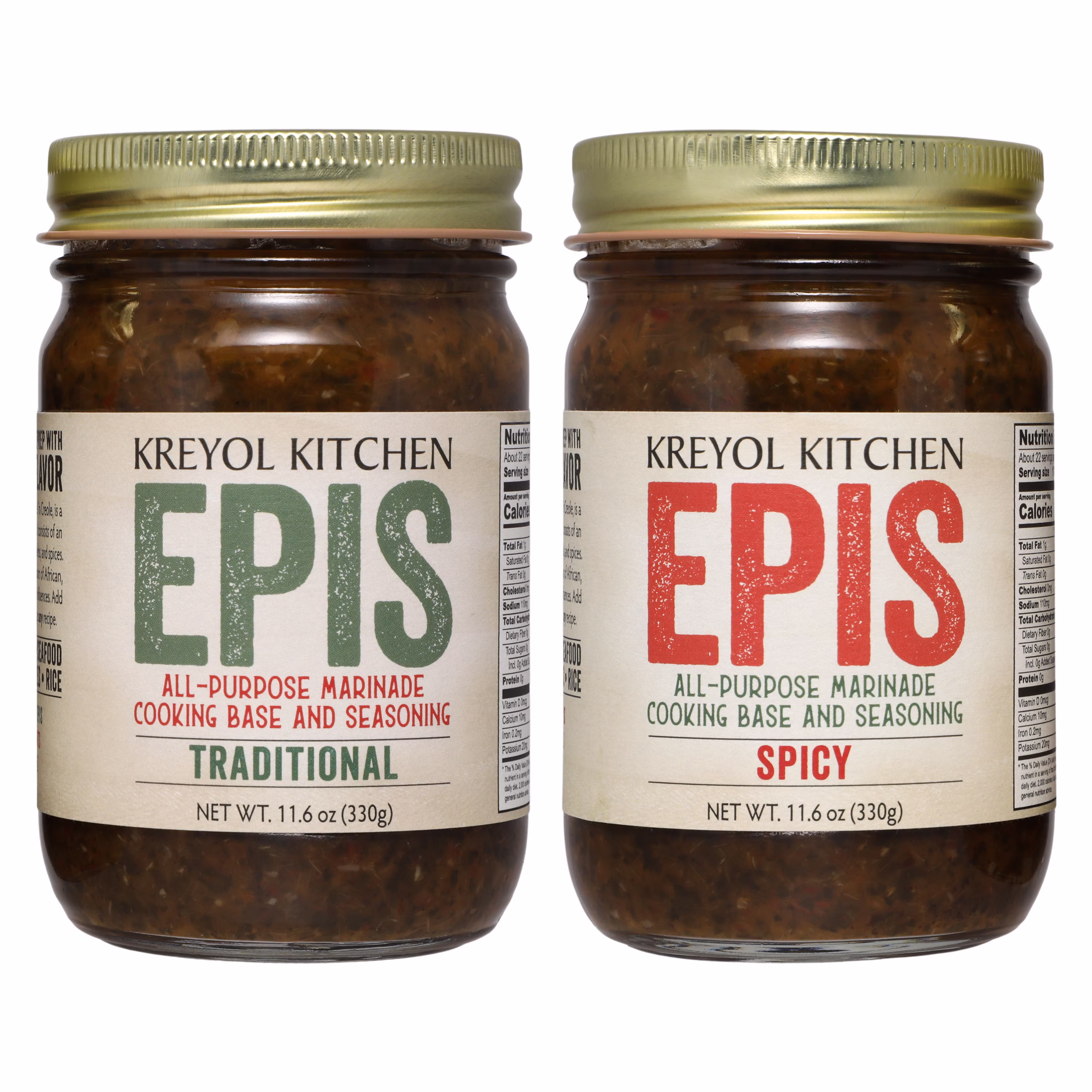 Set Of 2 Epis | Traditional & Spicy