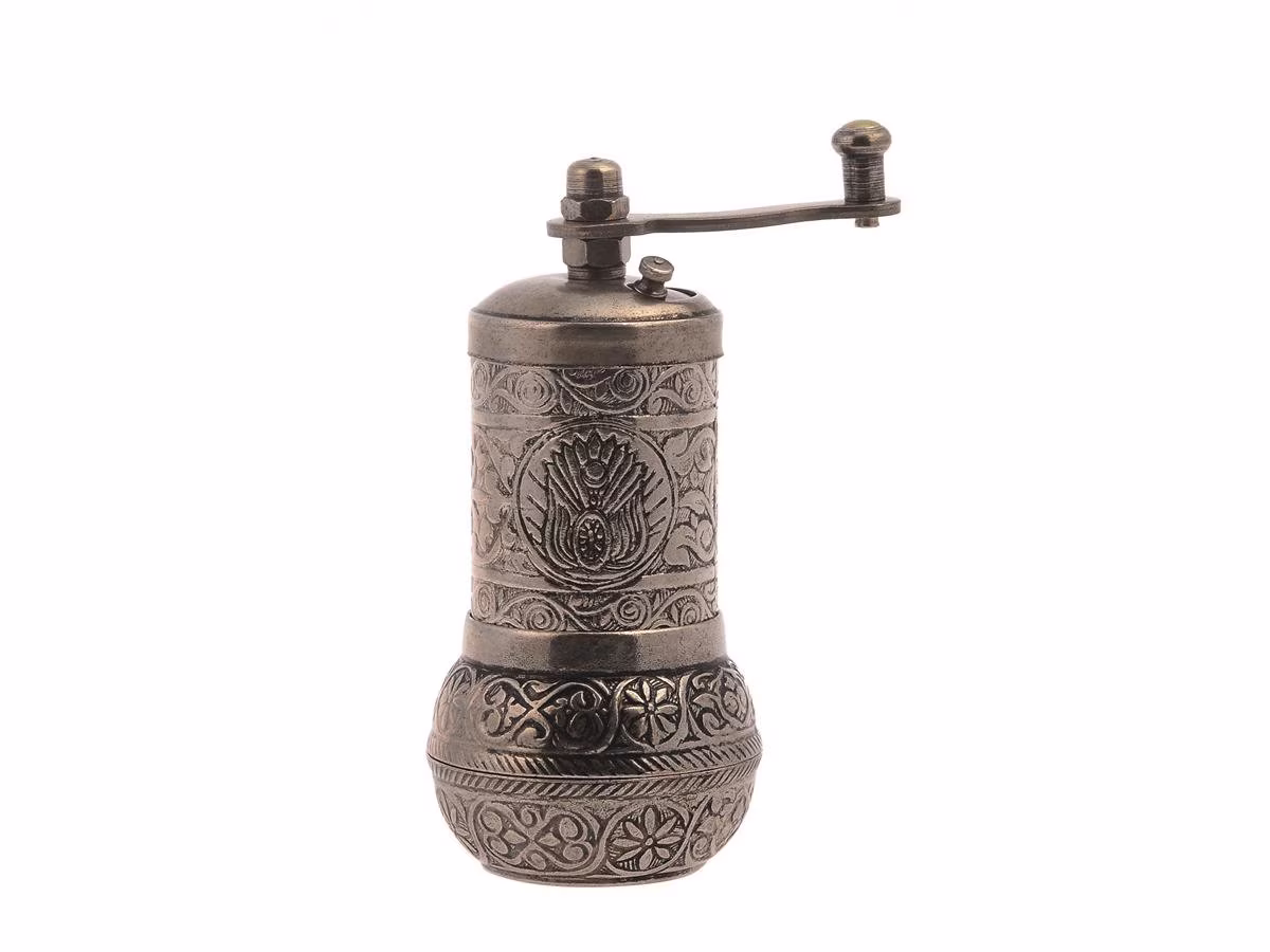 Multi Color Turkish Ottoman Handmade Grinder, Spice , Salt Pepper Mill Gift Decorative