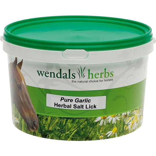 Wendals Herbs - Wendals Pure Garlic Salt Lick (3.5kg) (May Vary) - May Vary