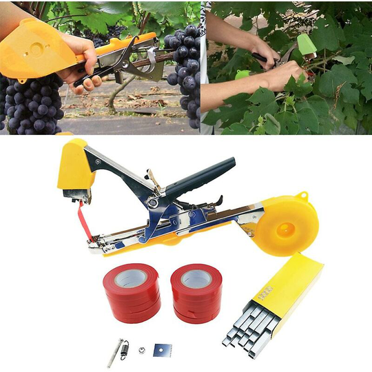 Thsinde - Tying Machine For Plant And Garden Plant Tapetool Tapener,red