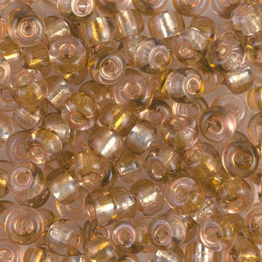 Sed Bead E-3284 Miyuki Seed Beads 5/0 Rococo Silver Lined Light Rose Peach 20 Grams Diy
