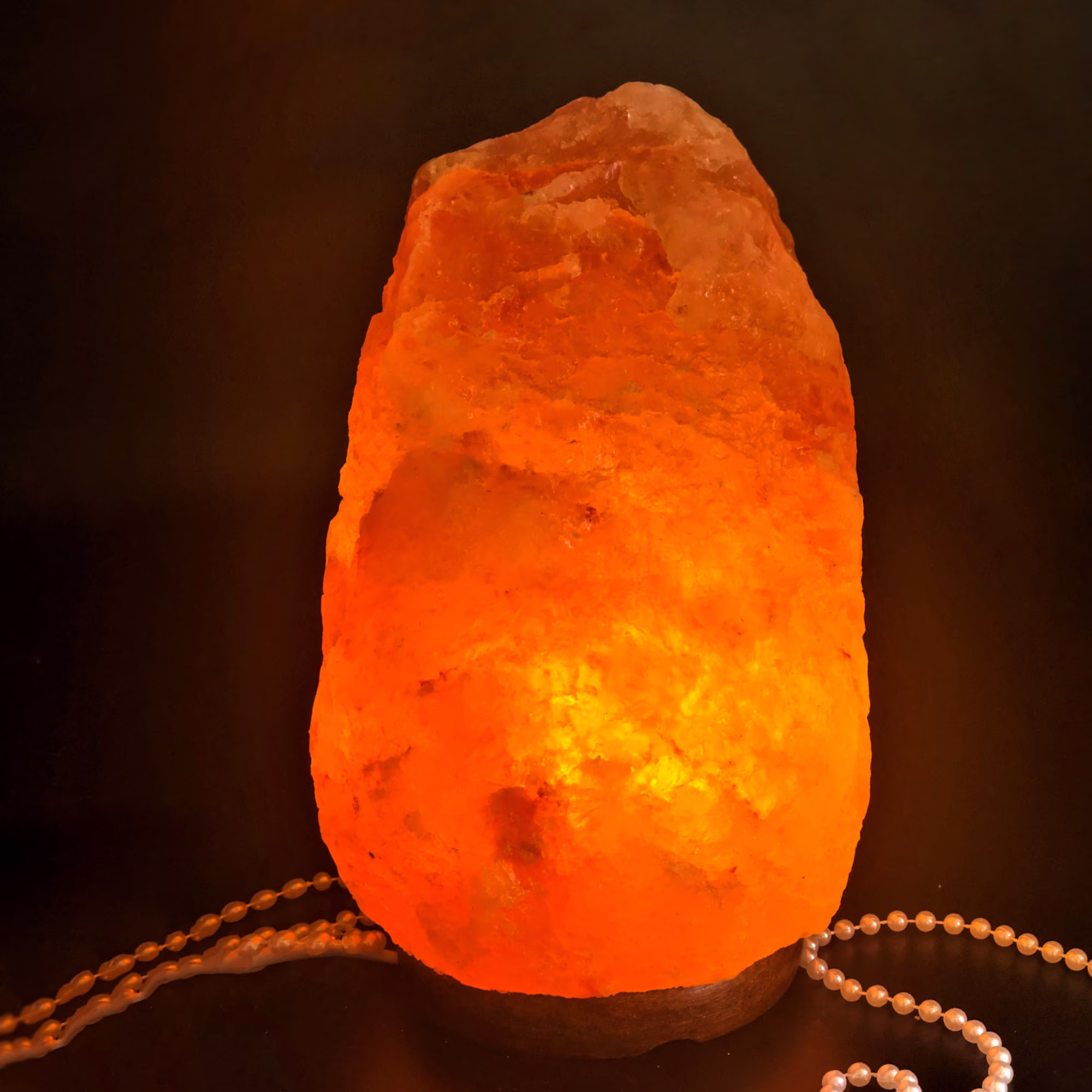 Himalayan Pink Salt Lamp 100% Natural Crafted Pure Crystal Rock With Blub Healing Ionizing Table Lamps Gift