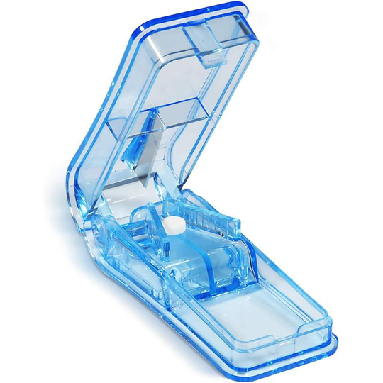 Perle Rare - Pill Cutter for Cutting and Crushing Small and Large Pills, Pill Separator for Splitting Your Pills and Transporting Your Medicines