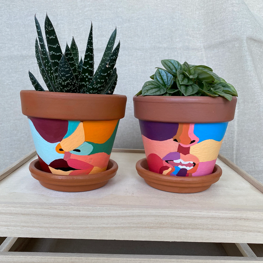 Two Faced Pots