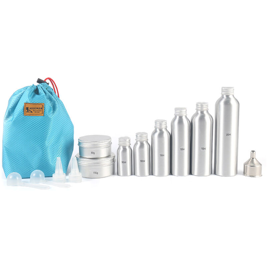 Outdoor Empty Seasoning Bottles Boxes Spice Shakers Jars with Storage Bag for Camping bbq Picnic, Type a - Type a