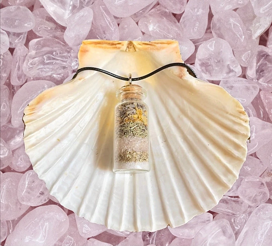 Mental Health Help Spell Jar Or Necklace