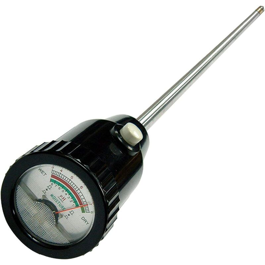 Denuotop - Soil ph And Moisture Tester With 295mm Long Electrode Probe, Waterproof Soil Tester Kit Tools, For Indoor And Outdoor Garden Plants