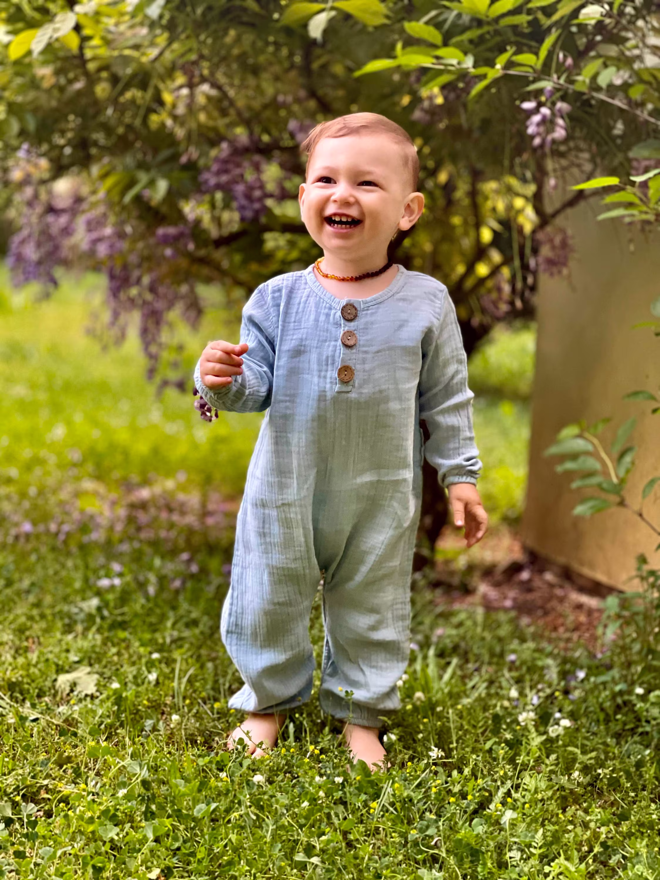 Boho Baby Clothes, Natural Dyeing, Rompers, Organic Cotton, Muslin Gots Certificate, Muslin, Overalls, Unisex Kids Cloth