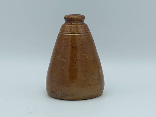 Antique Earthenware Bottle 8.7cm Tall