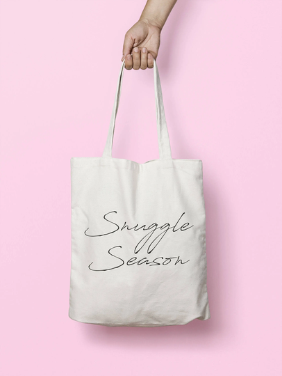 Snuggle Season Tote Bag Long Handles Tb1775