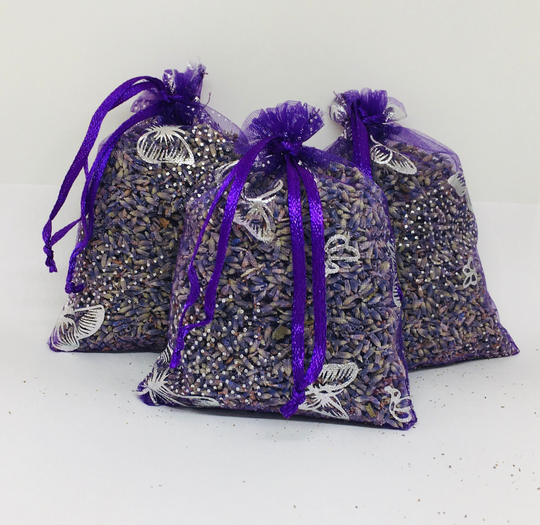 Large Lavender Sachets, Moth Repellent, Drawers & Closets, Gift Bags, Wedding, Favor