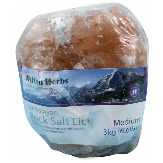 Hilton Herbs - Salt Lick (3kg Medium Lick) (May Vary) - May Vary