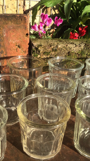 Vintage Glass Storage Jars