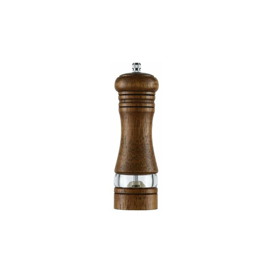 Perle Rare - Salt and Pepper Mill, Wooden Salt and Pepper Mill, Manual Salt and Pepper Mill, Adjustable Ceramic Spice Grinder, Salt and Pepper Shaker