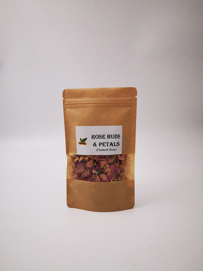 Rose Buds & Petals | Flowers Damask Bulgarian Whole Dried And