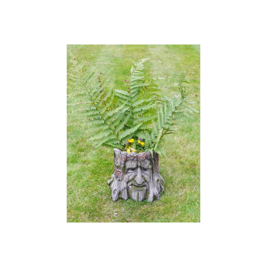 Enchanted Tree Stump Garden Planter