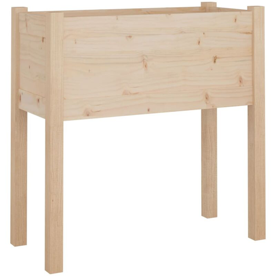 Vidaxl - Garden Planter 70x31x70 cm Solid Pinewood Brown