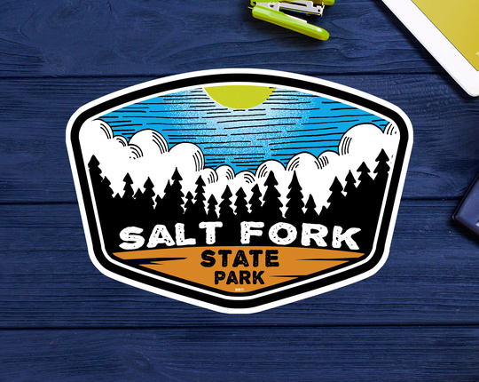 Salt Fork State Park Decal 3.75