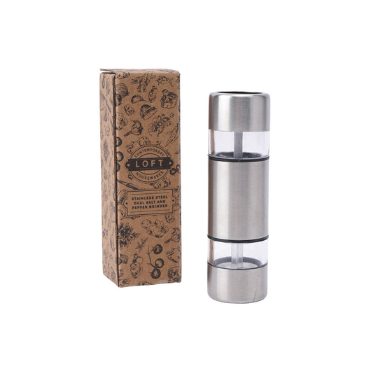 Stainless Steel Salt And Pepper Grinder In Gift Box