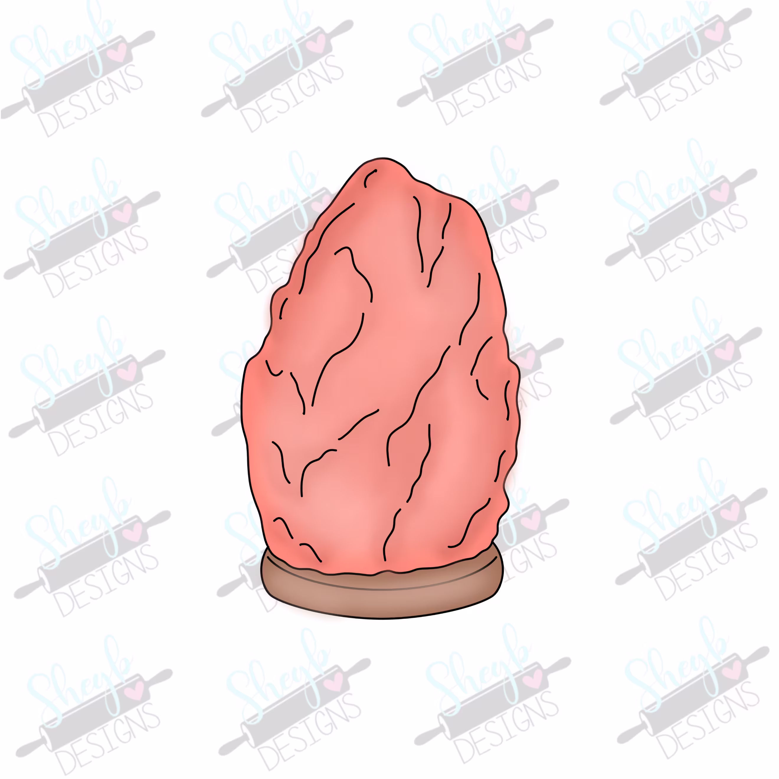 Salt Lamp Cookie Cutter