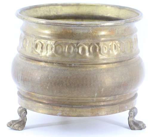 Rare Brass Plant Holder