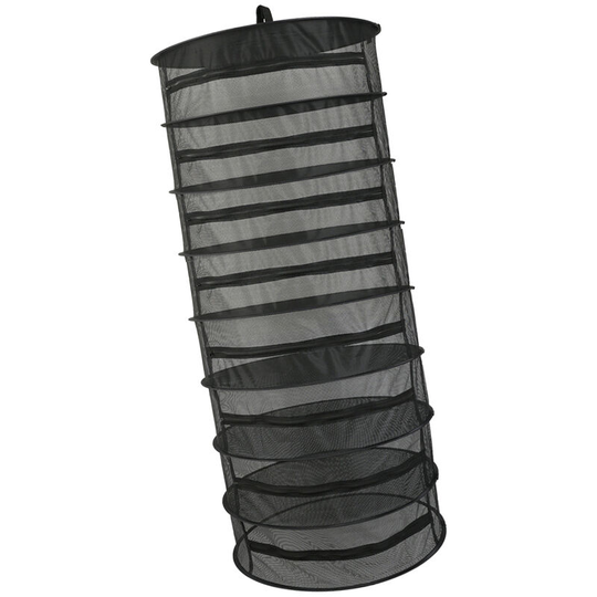 Hanging Basket 8 Layers with Zipper Folding Dry Rack Herb Drying Net Dryer Bag Mesh For Herbs Flowers Buds Plants,model:Black 8-layer - model:Black