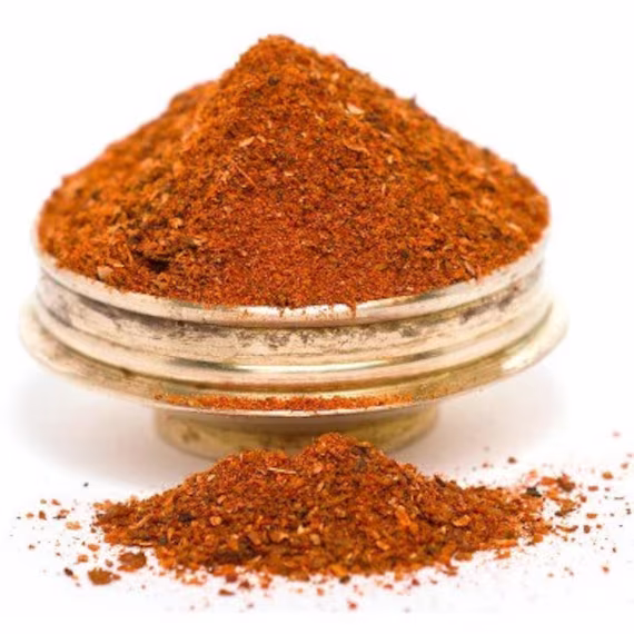 Baharat Powder 100G - Handmade Spice Blend Fresh Spices North African Curries Meat Rub Ideal For Home Cook Foodie Ingredient
