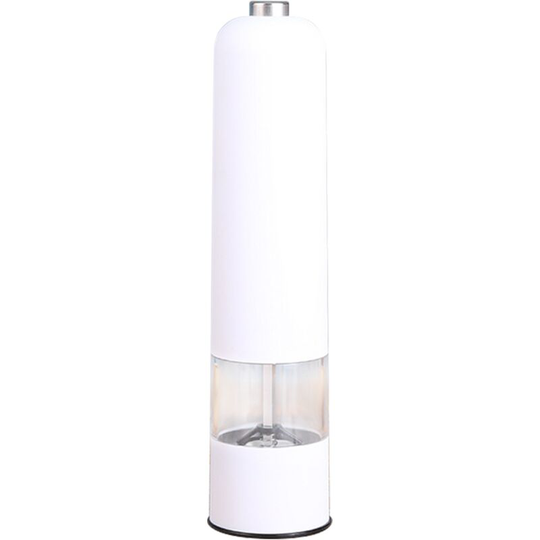 Fvbjd - Salt and Pepper Mill Set of 2 Manual with Adjustable Ceramic Grinder from Coarse to Fine Spice Mill Set abs white