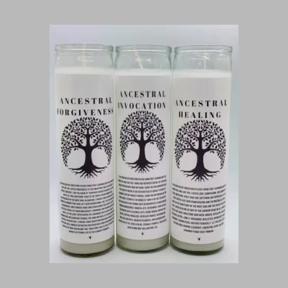 Ancestral Veneration 3 Candle Set