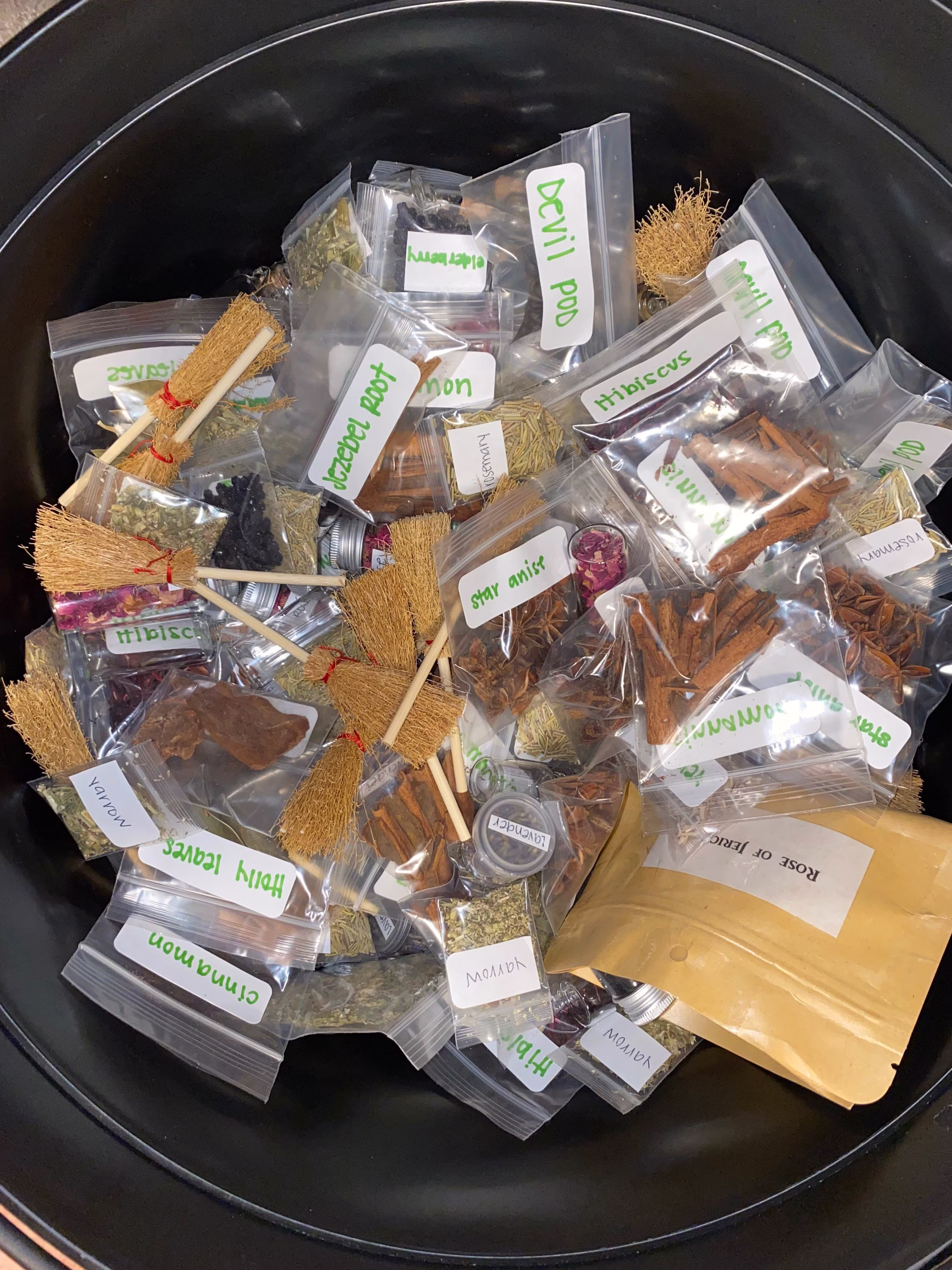 Witch Confetti | Herb Dried Herbs| Flowers| Herbs Bulk Green