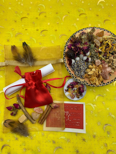 Get What You Want Old Witch Secret Wishing Mojo Bag Spell Kit/Wicca/ Paganism /Hoodoo
