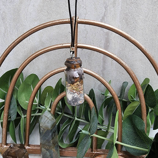 Protection Spell Jar Necklace
