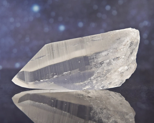 Lemurian Seed Clear Quartz Crystal From Brazil | 3.86