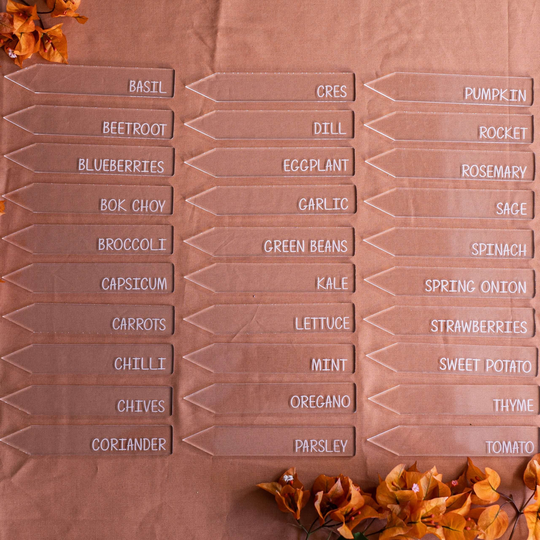 Vegetable & Herb Garden Markers, Stakes, Plant Signs, Names