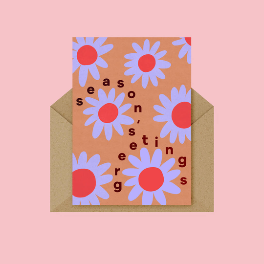 Season's Greetings Card Bundle Of Five